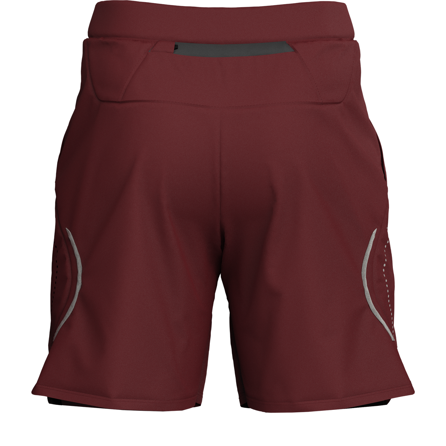 Men's Burgundy T-Shirt, Sports Shorts & Socks Set