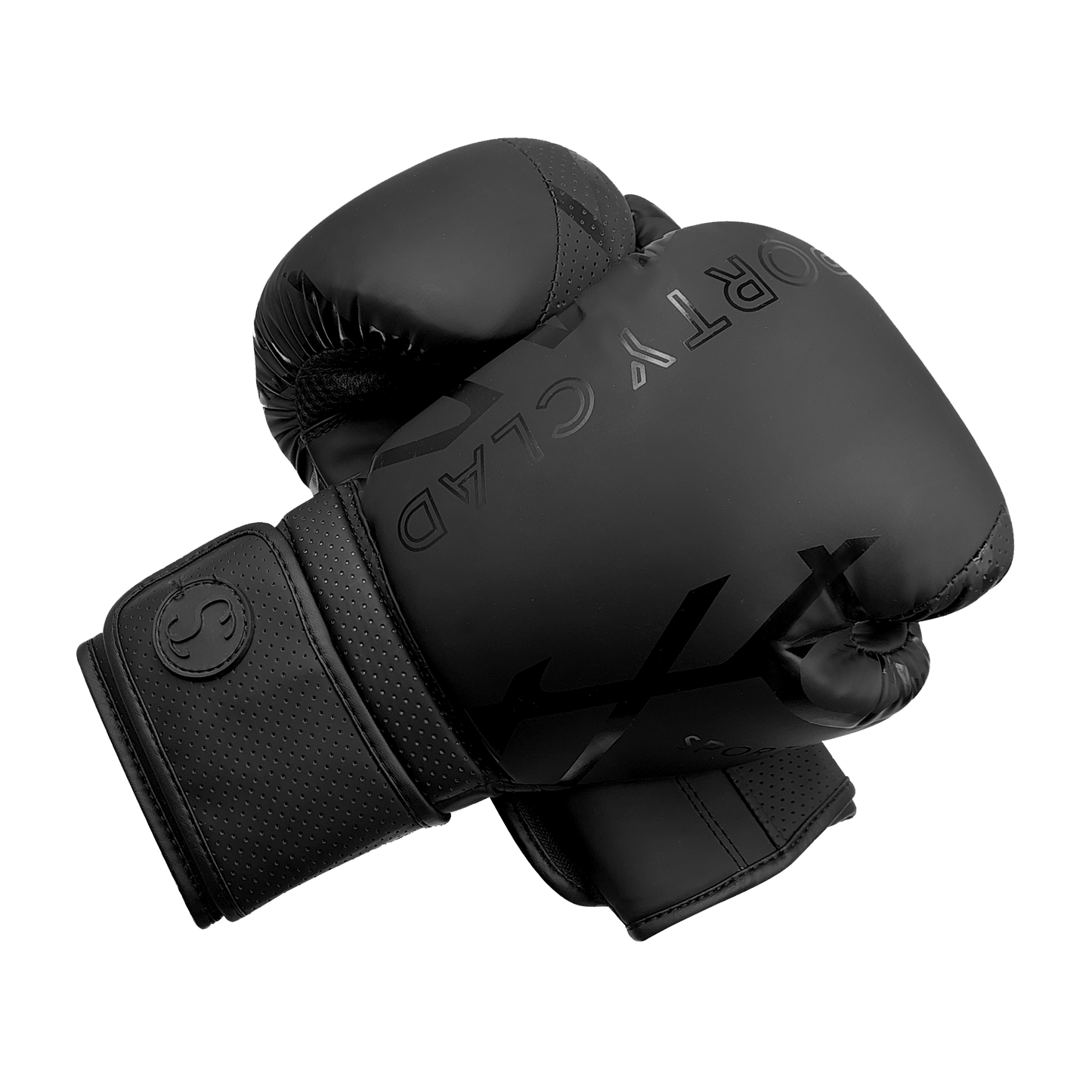 Sporty Clad Ravager Black Boxing Training Gloves Sparring Punching Mitts