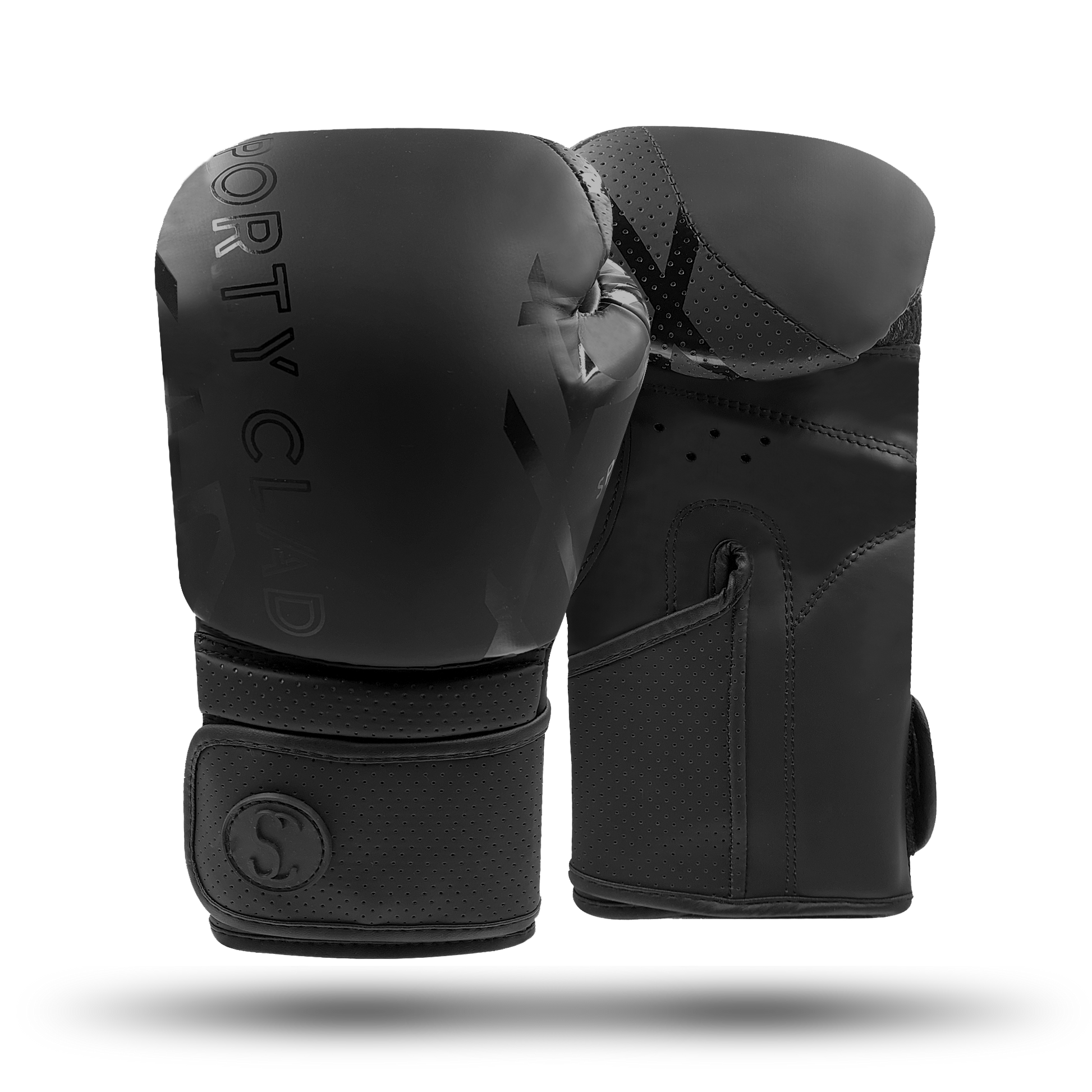 Sporty Clad Ravager Black Boxing Training Gloves Sparring Punching Mitts