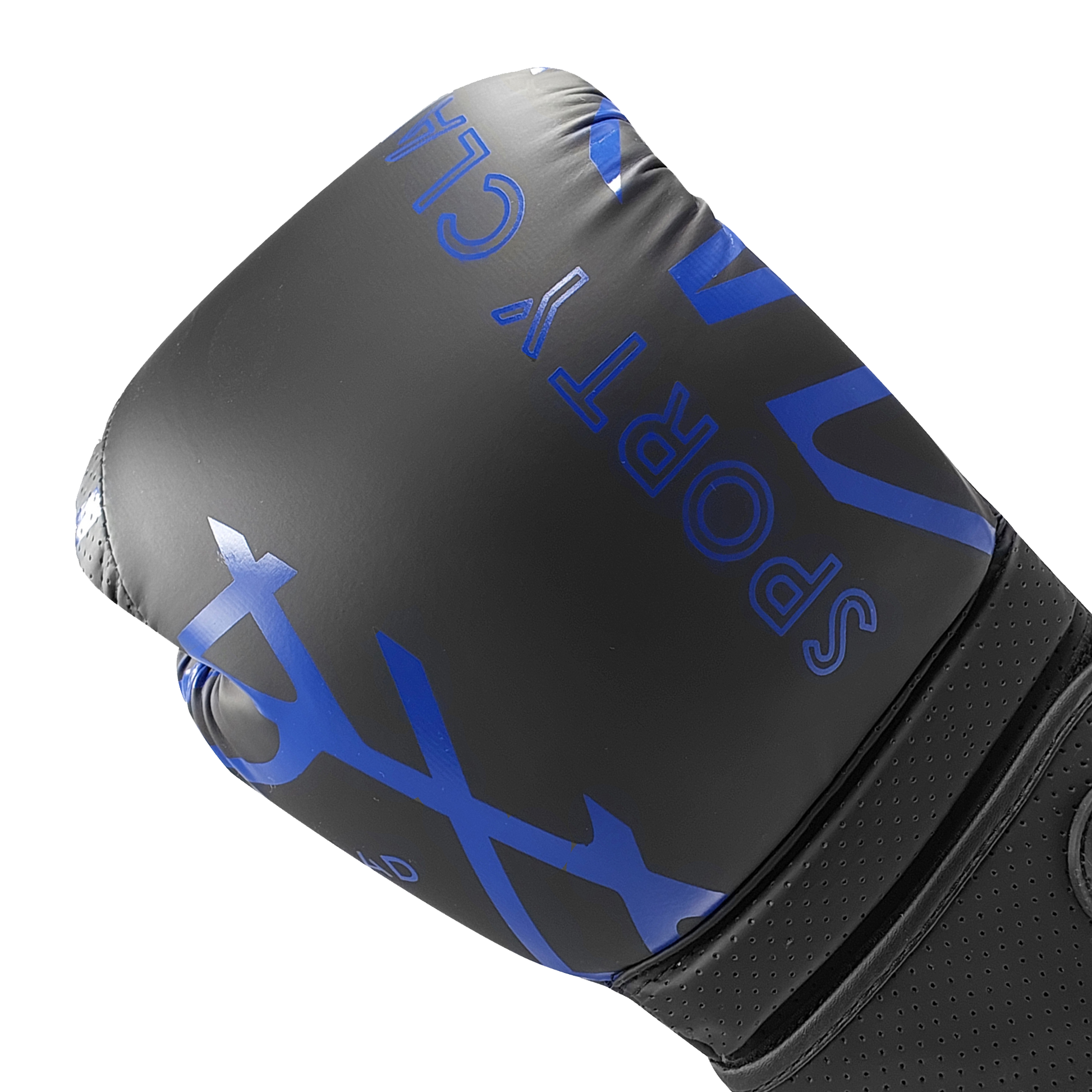 Sporty Clad Ravager Blue Black Boxing Training Gloves Sparring Punching Mitts