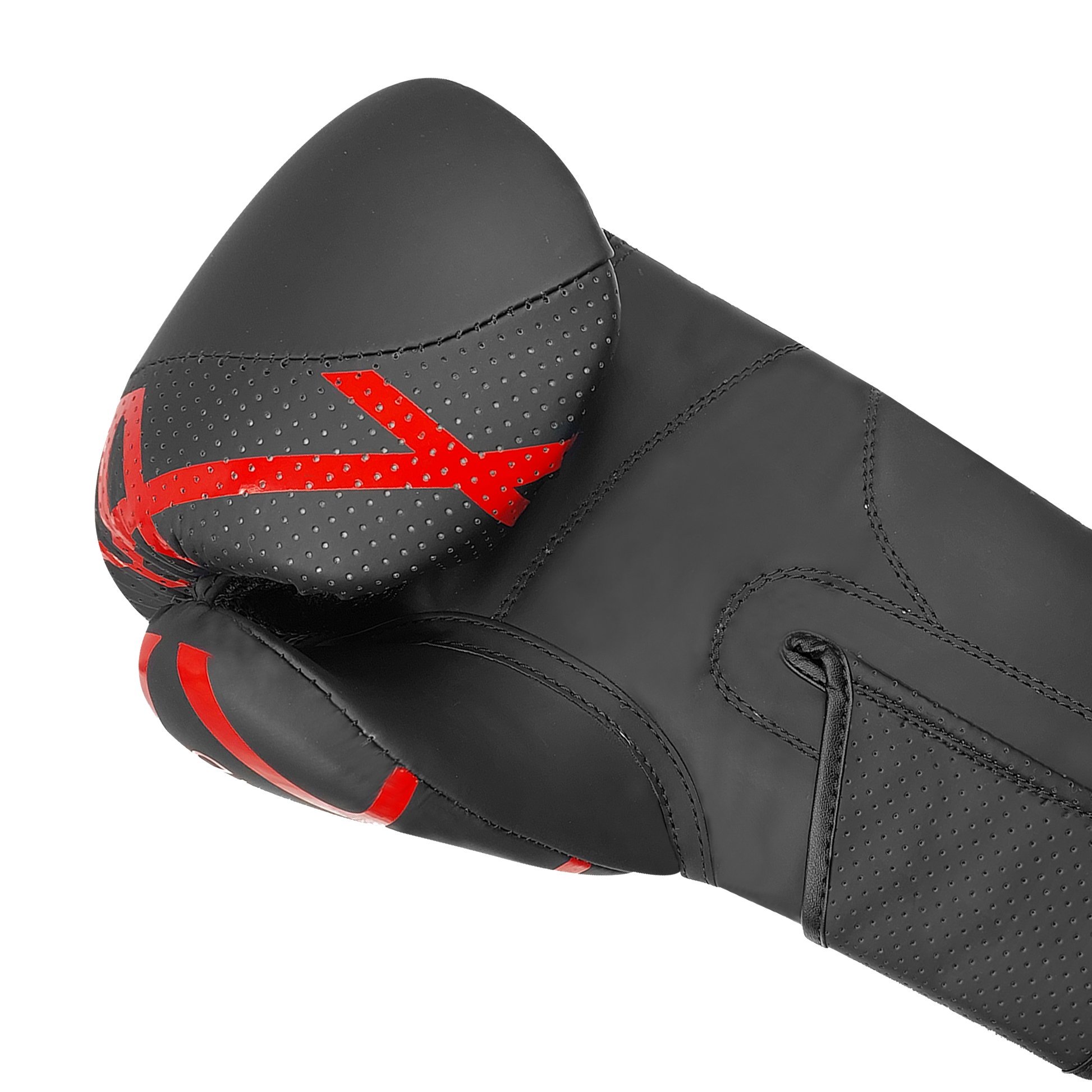 Sporty Clad Ravager Black Red Boxing Training Gloves Sparring Punching Mitts
