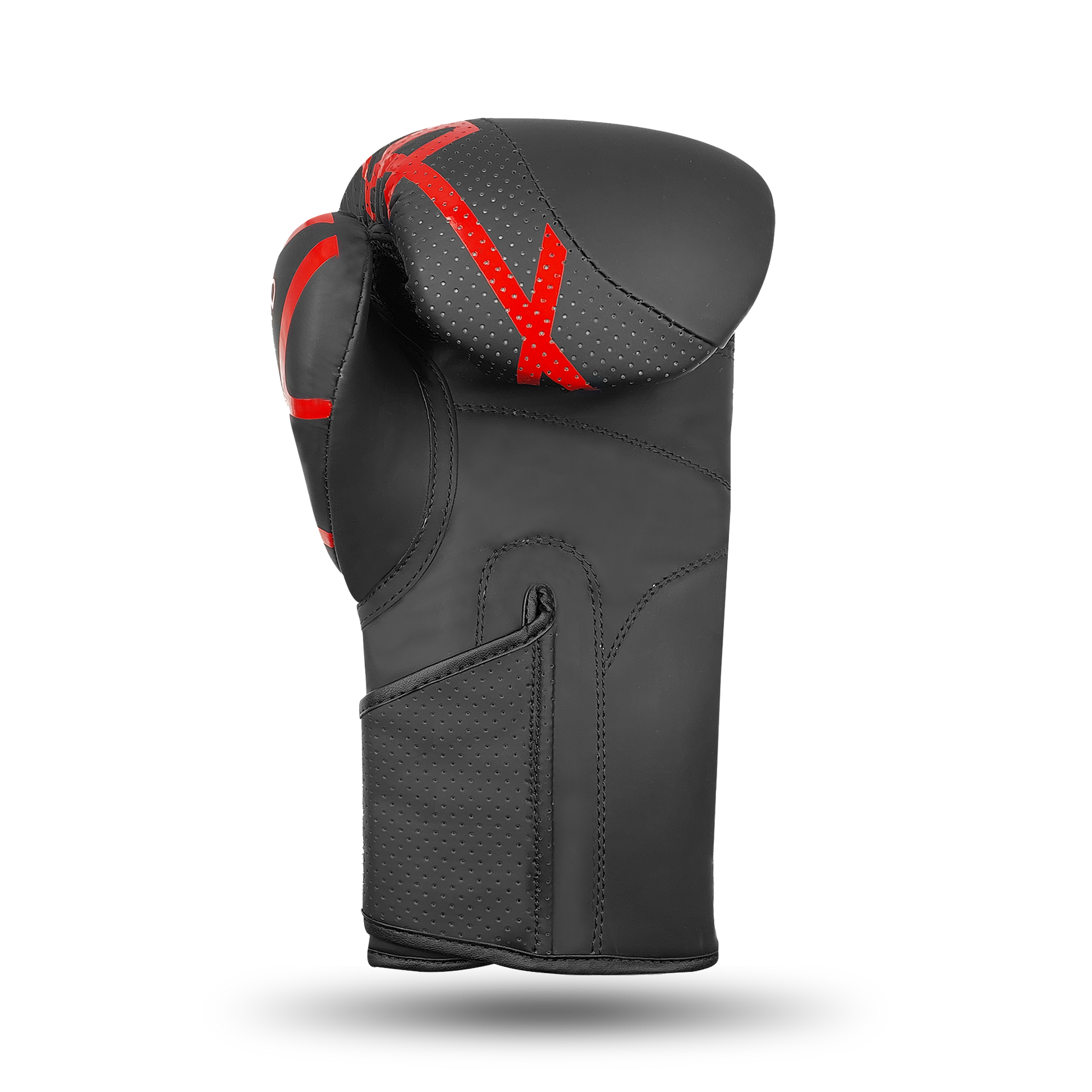 Sporty Clad Ravager Black Red Boxing Training Gloves Sparring Punching Mitts