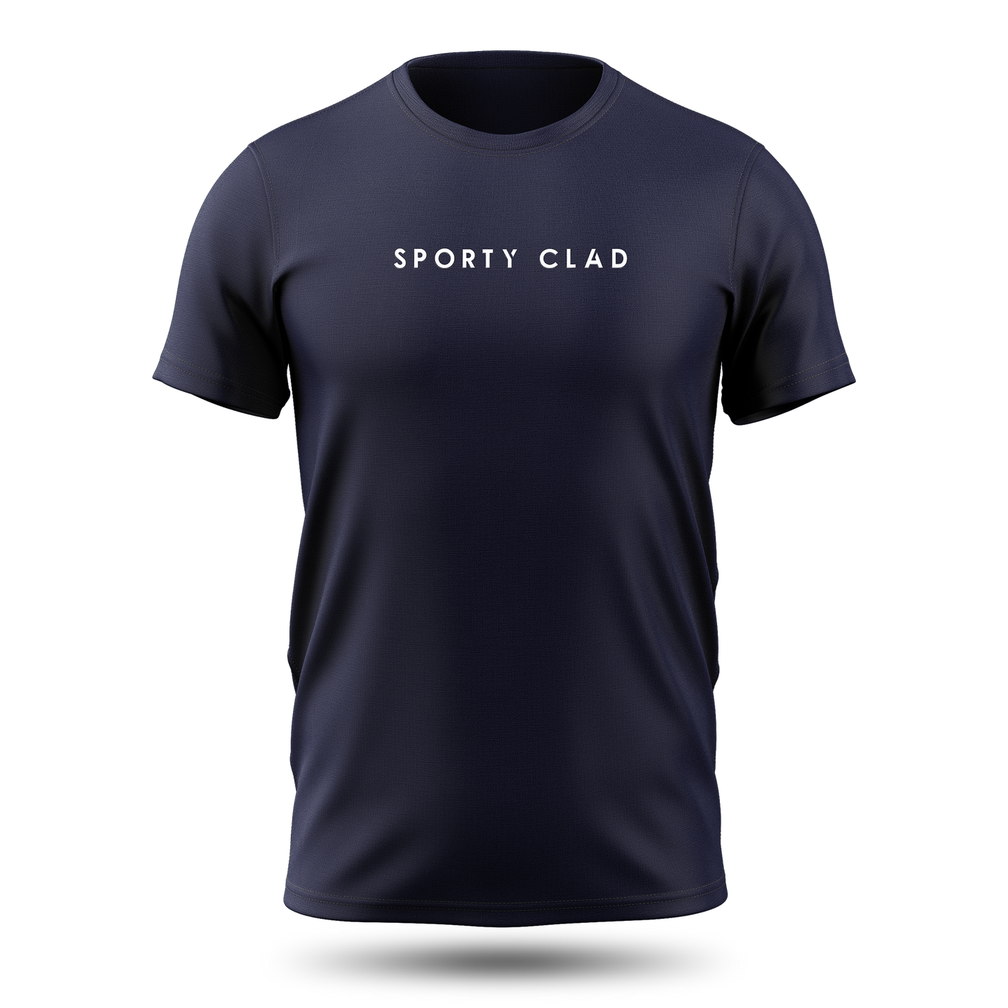 Men's Premium Cotton Blue Short Sleeve T-Shirt