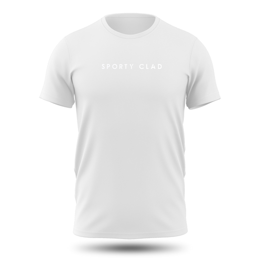 Men's Premium Cotton White Short Sleeve T-Shirt