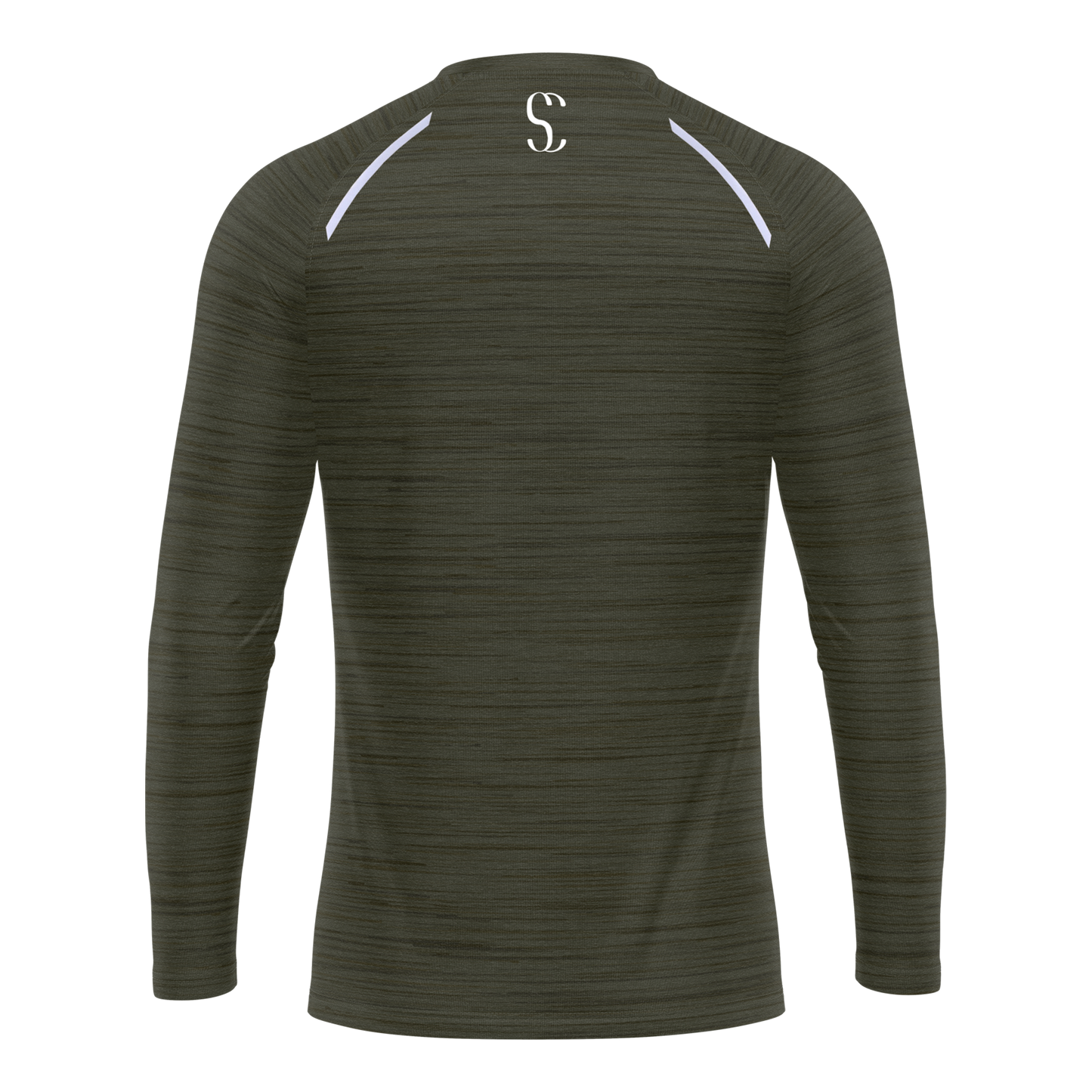 Men's Green Long Sleeve Thermal T-Shirt