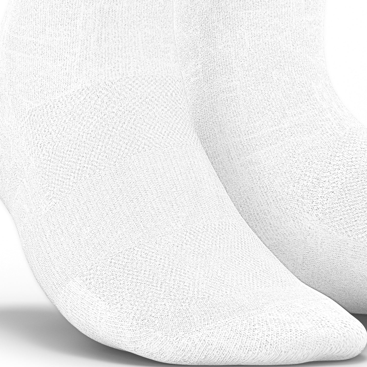 Everyday Essentials White Crew Socks - Unisex