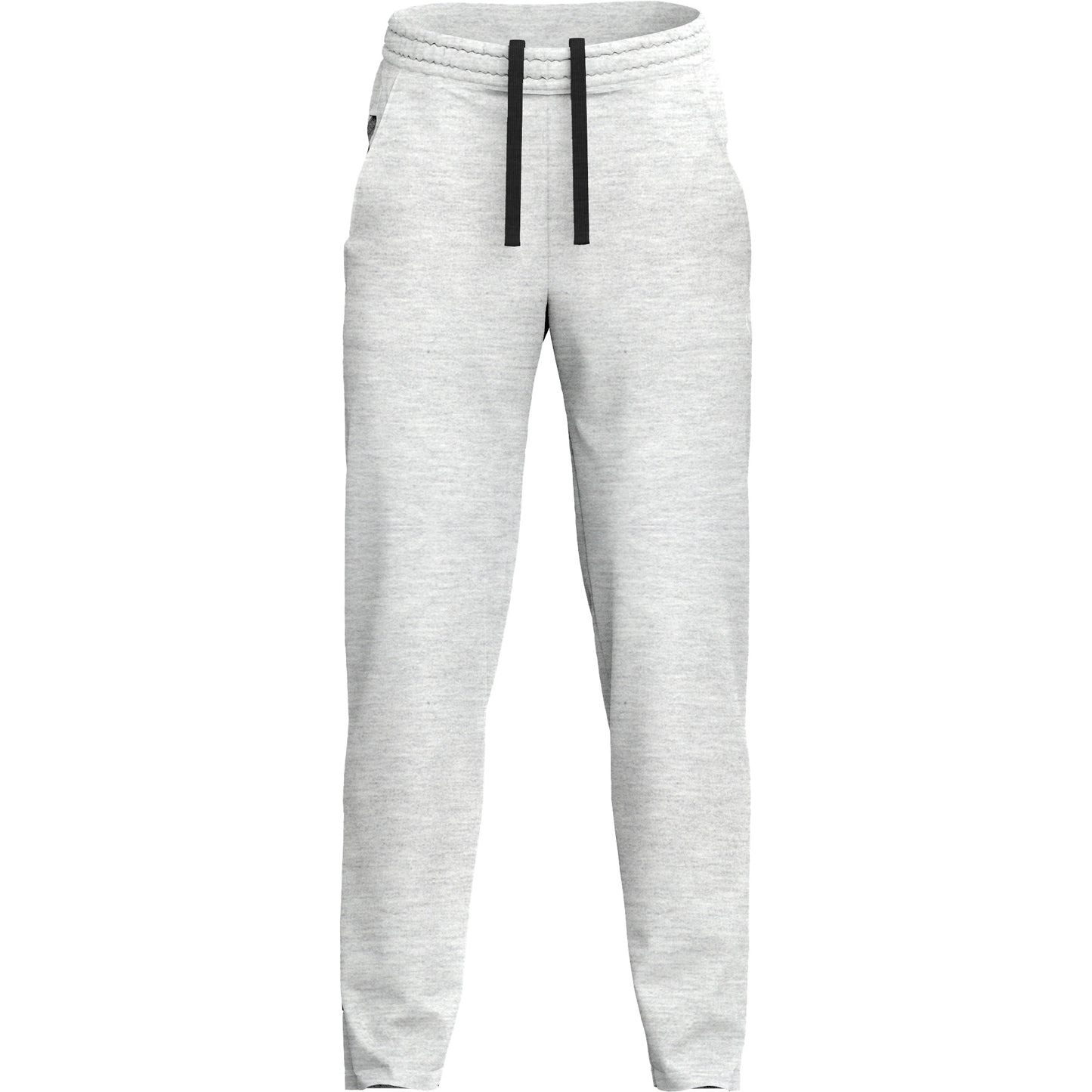 Men's Heather Grey Cotton Fleece Thermal Sweatpants