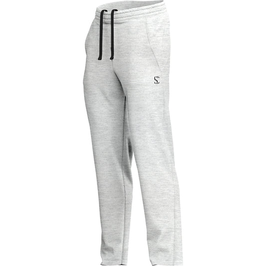 Sporty Clad Men's Heather Grey Sweatpants Thermal Cotton Fleece Loungewear