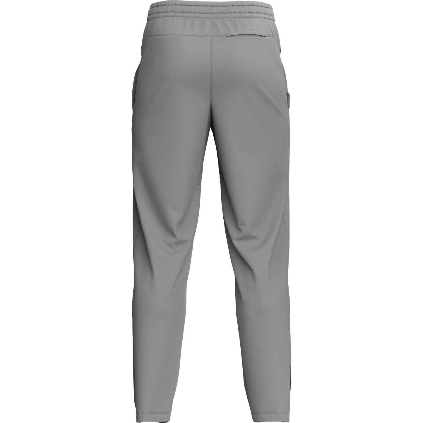 Sporty Clad Men's Trendy Light Grey Joggers Tracksuit Bottoms tapered uncuffed