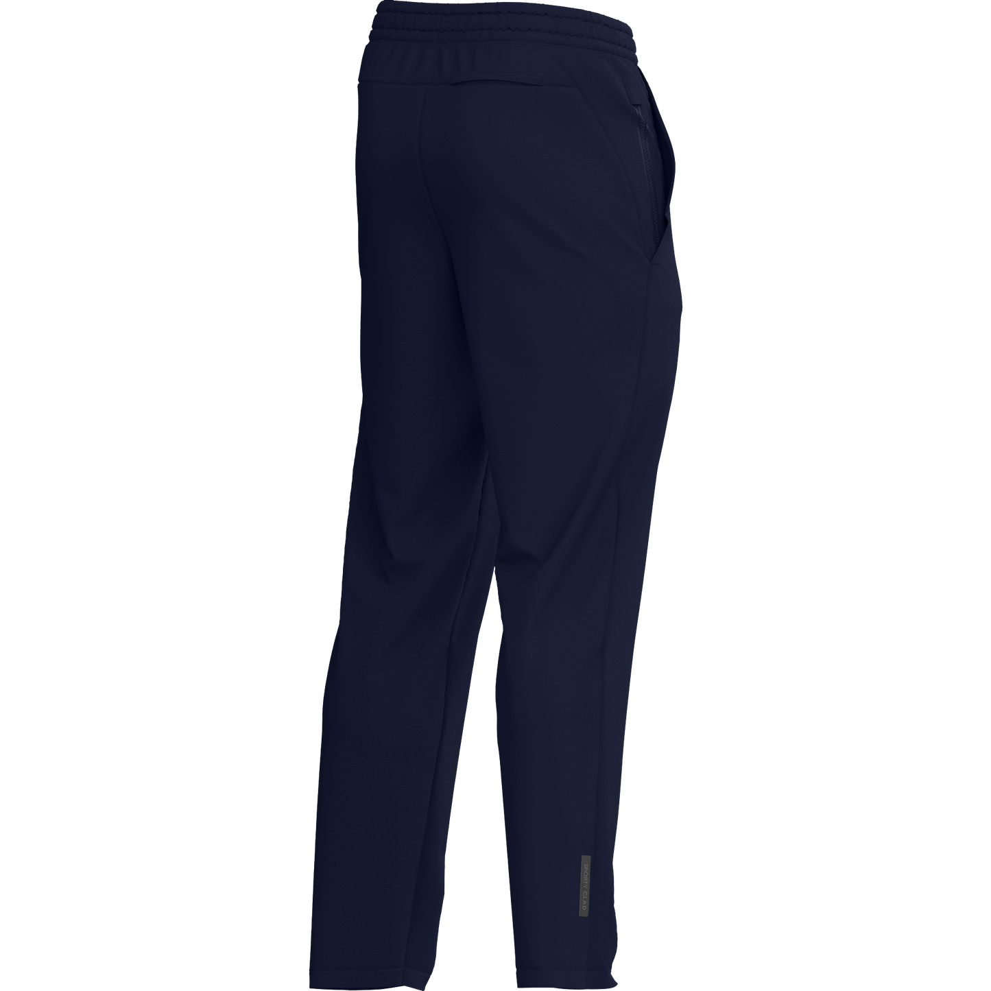 Sporty Clad Men's Navy Blue Joggers Polyester for Casual Wear, Running, Workouts