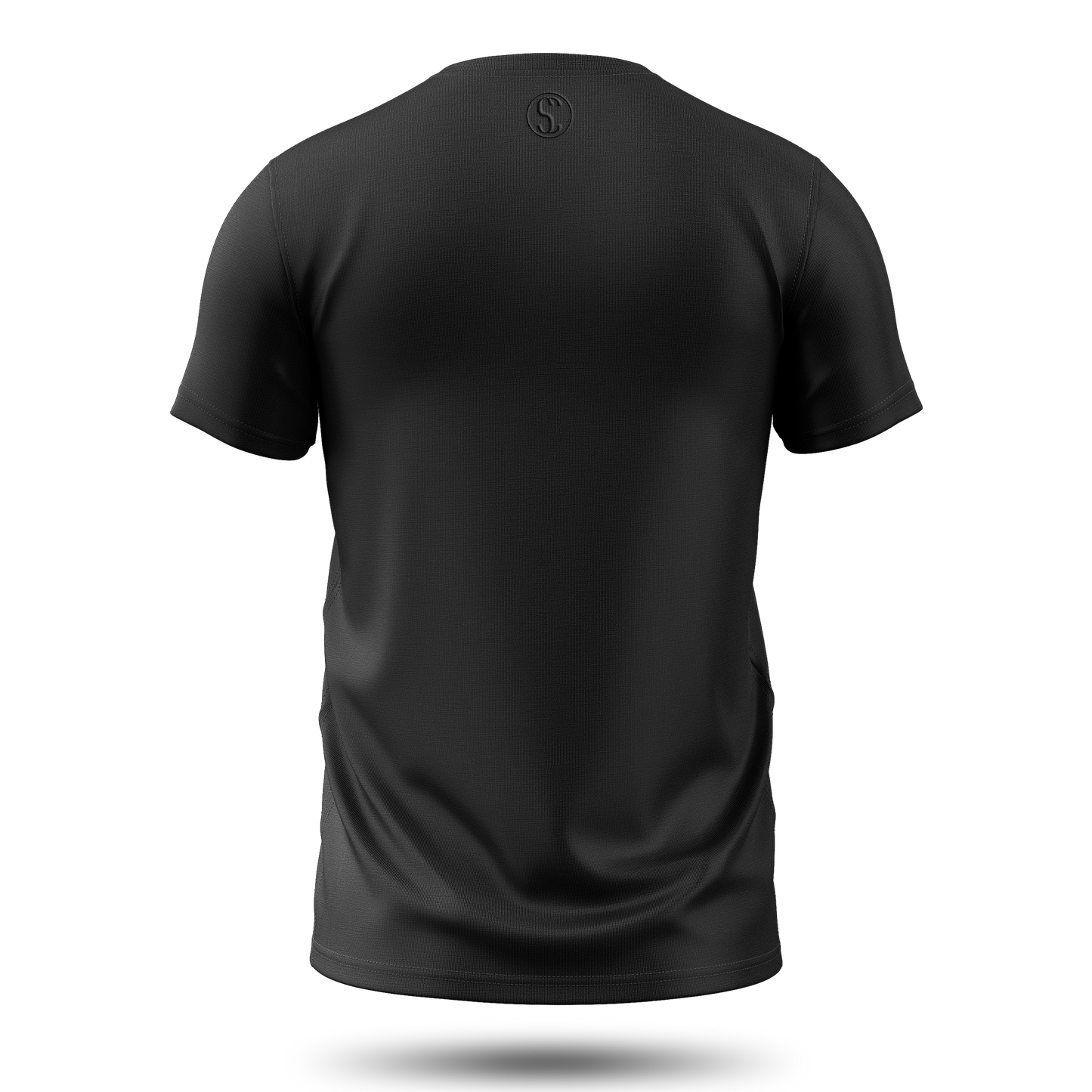 Men's Premium Cotton Black Short Sleeve T-Shirt