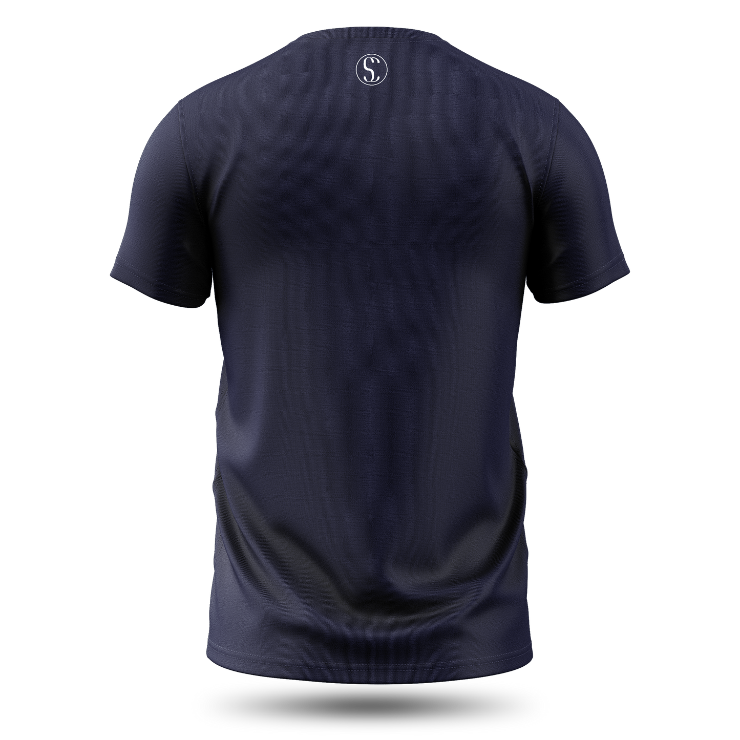 Men's Premium Cotton Blue Short Sleeve T-Shirt