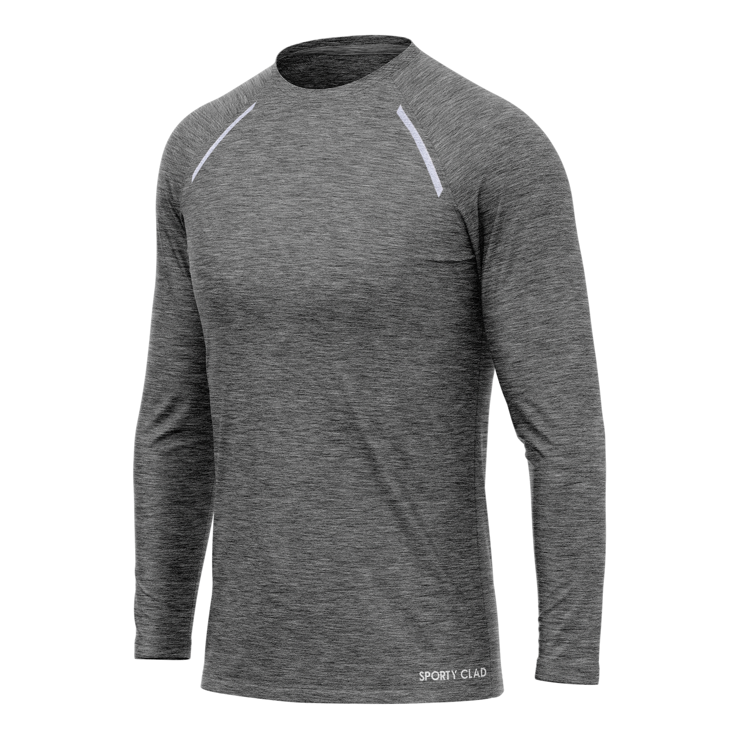 Men's Grey Long Sleeve T-Shirt, Sports Shorts & Socks Set