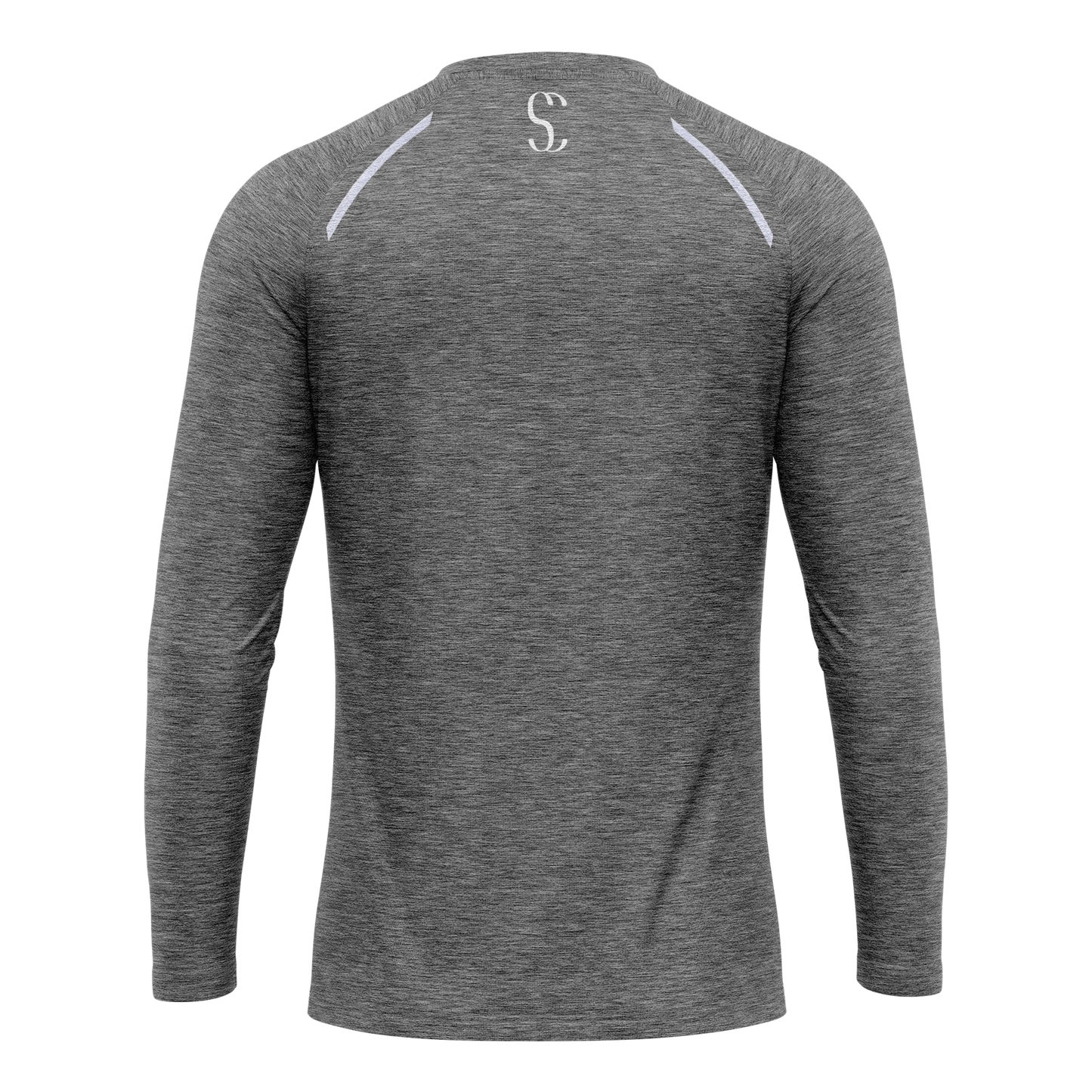 Men's Grey Long Sleeve T Shirt & Light Grey Joggers Set