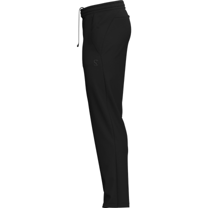 Men s Black Poly Fleece Thermal Tracksuit Bottoms