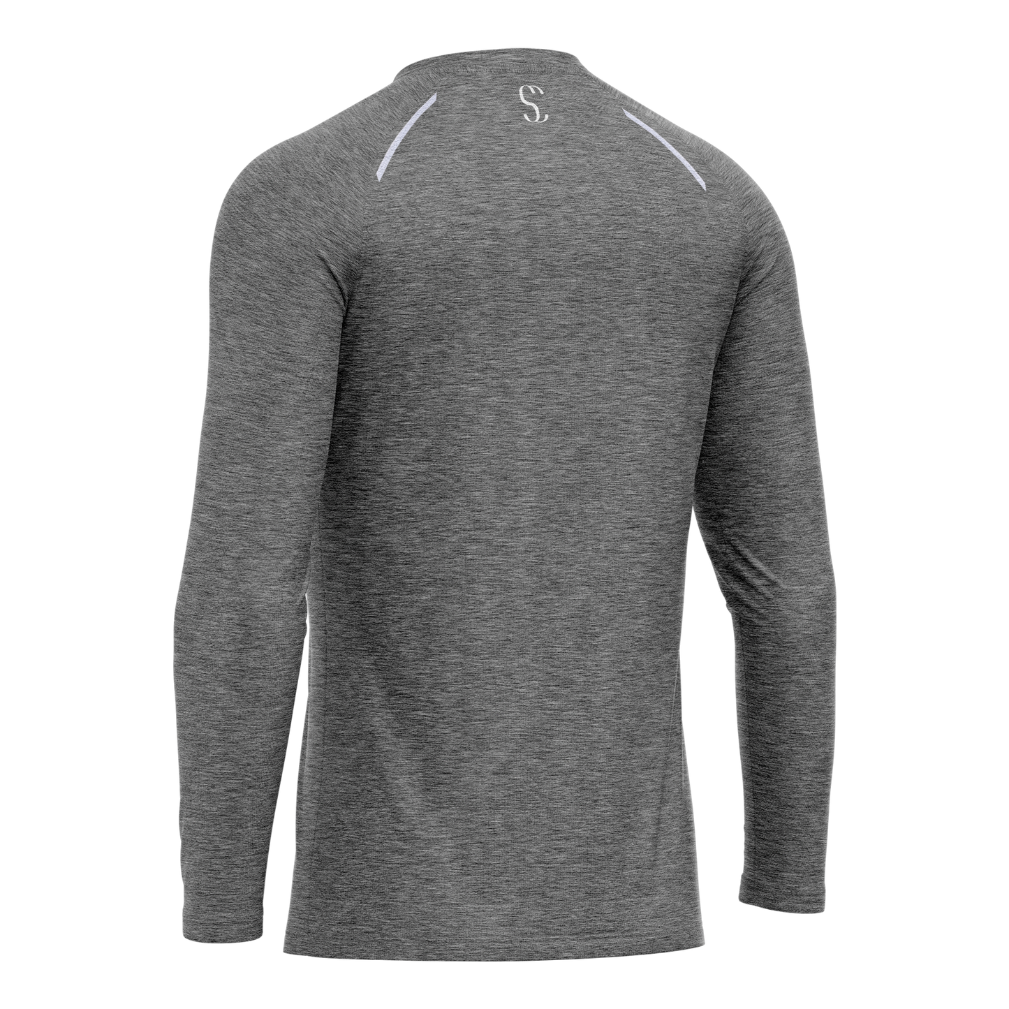 Men's Grey Long Sleeve Thermal T-Shirt