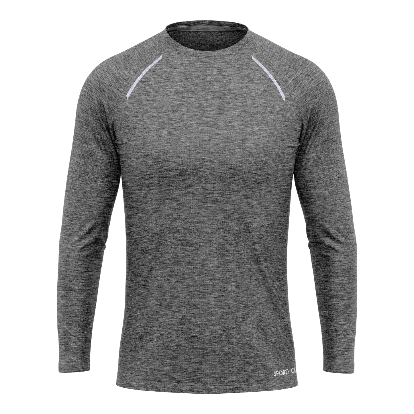 Men's Grey Long Sleeve Thermal T-Shirt