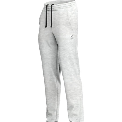 Sporty Clad Men's Heather Grey Sweatpants Thermal Cotton Fleece Loungewear