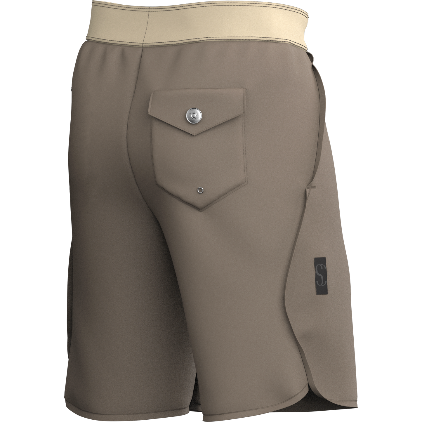 Men's Brown Board Shorts