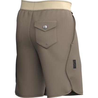 Men's Brown Board Shorts