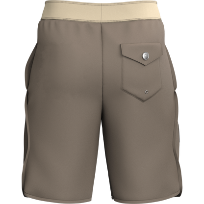 Men's Brown Board Shorts