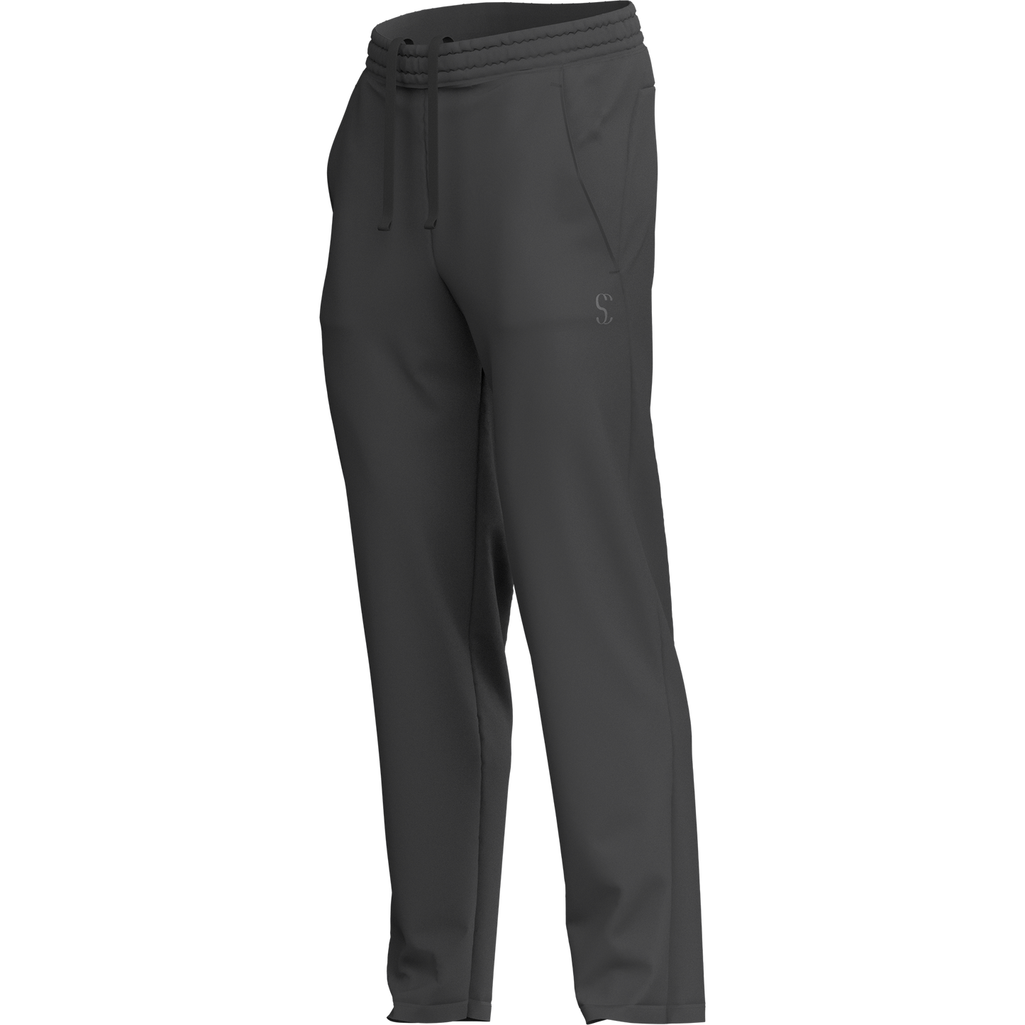 Men's Grey Poly Fleece Thermal Tracksuit Bottoms