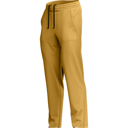 Sporty Clad Men's Beige Tracksuit Bottoms Joggers for Running