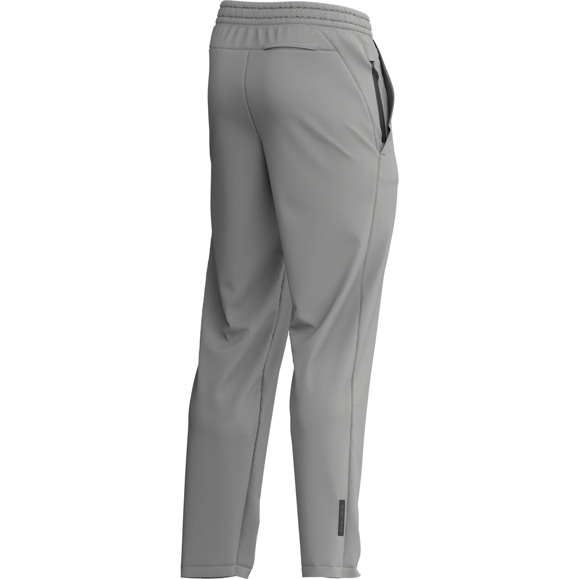 Men s Light Grey Joggers Poly Fleece Thermal Tracksuit Bottoms