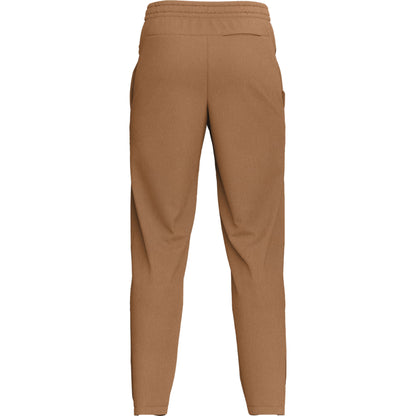 Men's Brown Cotton Fleece Thermal Sweatpants